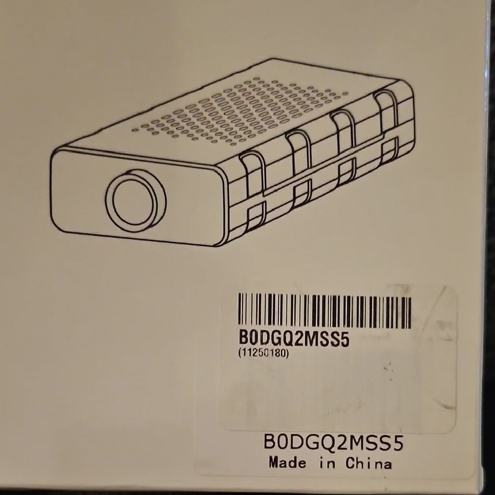 Portable Power Bank in White